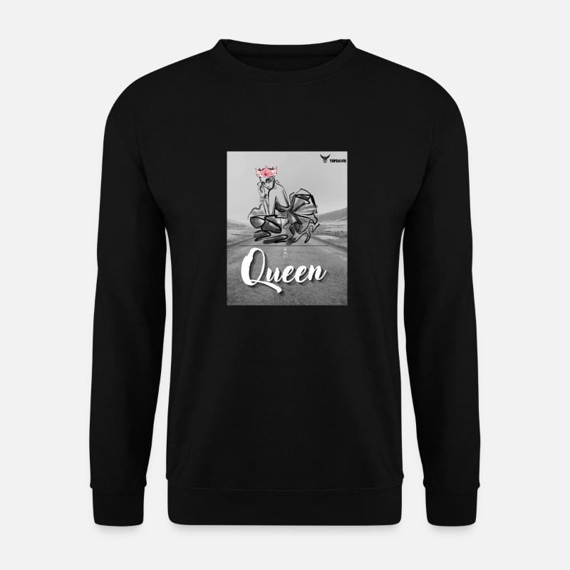 Queen - Unisex Pullover - Schwarz