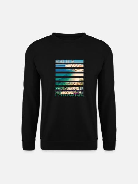 Kroatien Kroatien Hrvatska Kroatien Kroaten Paradies - Unisex Pullover - Schwarz