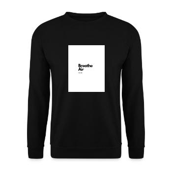 Air - Unisex Pullover - Schwarz - Vorne - Alina (178cm) & Michal (187cm)