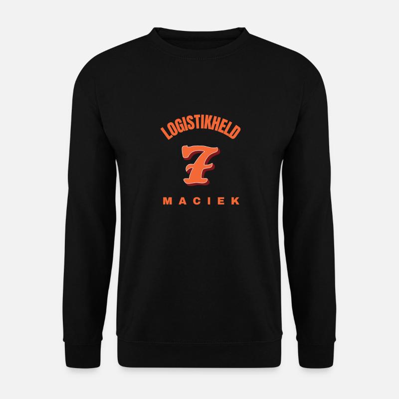 LOGISTIKHELD7 MACIEK - Unisex Pullover - Schwarz