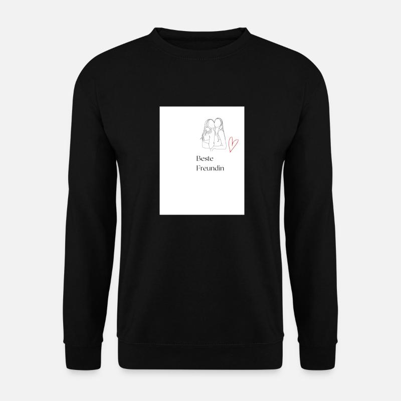 Beste Freundin - Unisex Pullover - Schwarz