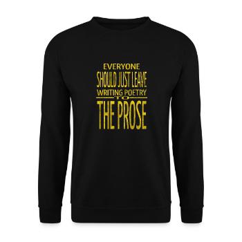 book worm birthday books coffee statement - Unisex Pullover - Schwarz - Vorne - Alina (178cm) & Michal (187cm)