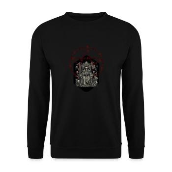 Necromantia 3 - Unisex Sweatshirt - black - Front - Alina (178cm) & Michal (187cm)