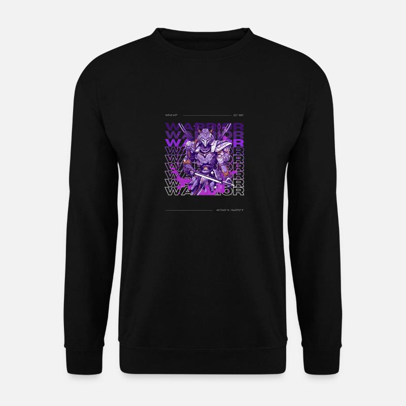Krieger Samurai - Unisex Pullover - Schwarz