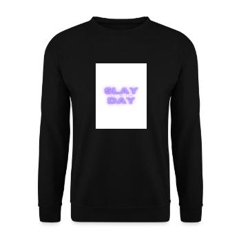 cold smooth tasty 12 - Unisex Pullover - Schwarz - Vorne - Alina (178cm) & Michal (187cm)