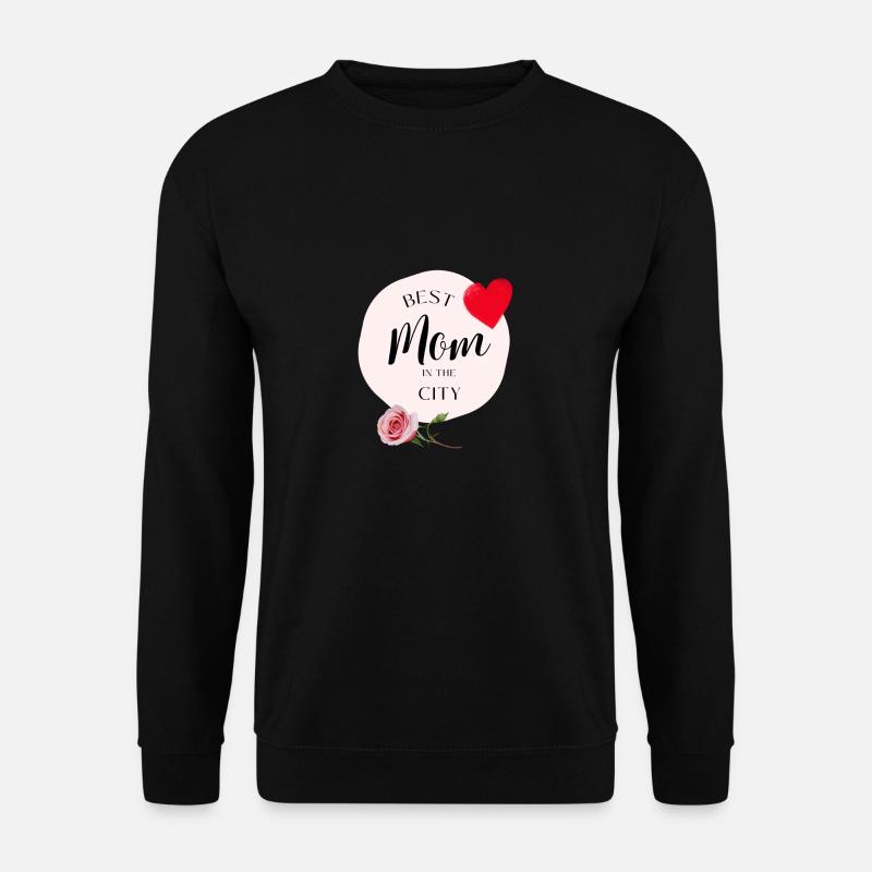 Beste Mutter der Stadt - Unisex Pullover - Schwarz
