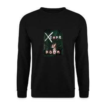 X CAPE ZIMMER - Unisex Pullover - Schwarz - Vorne - Alina (178cm) & Michal (187cm)