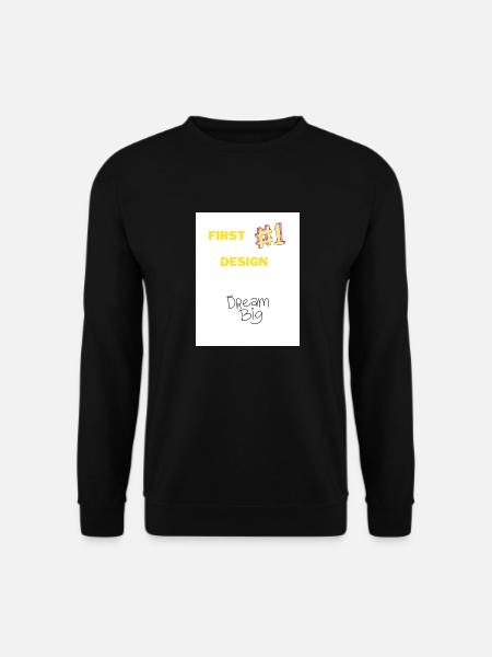 First Design - Unisex Sweatshirt - black