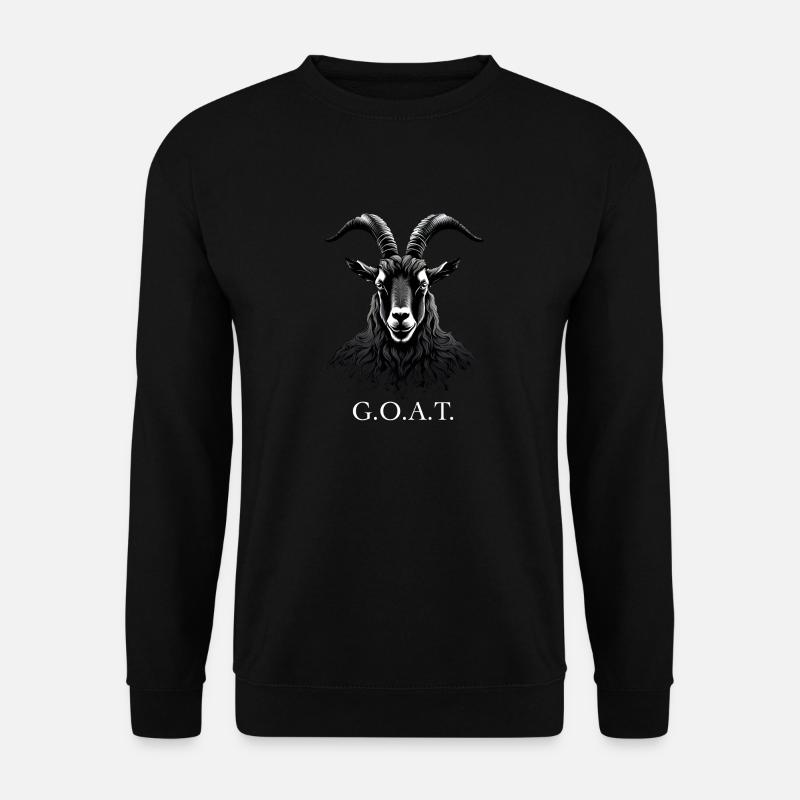 G.O.A.T. GOAT - Unisex Sweatshirt - black