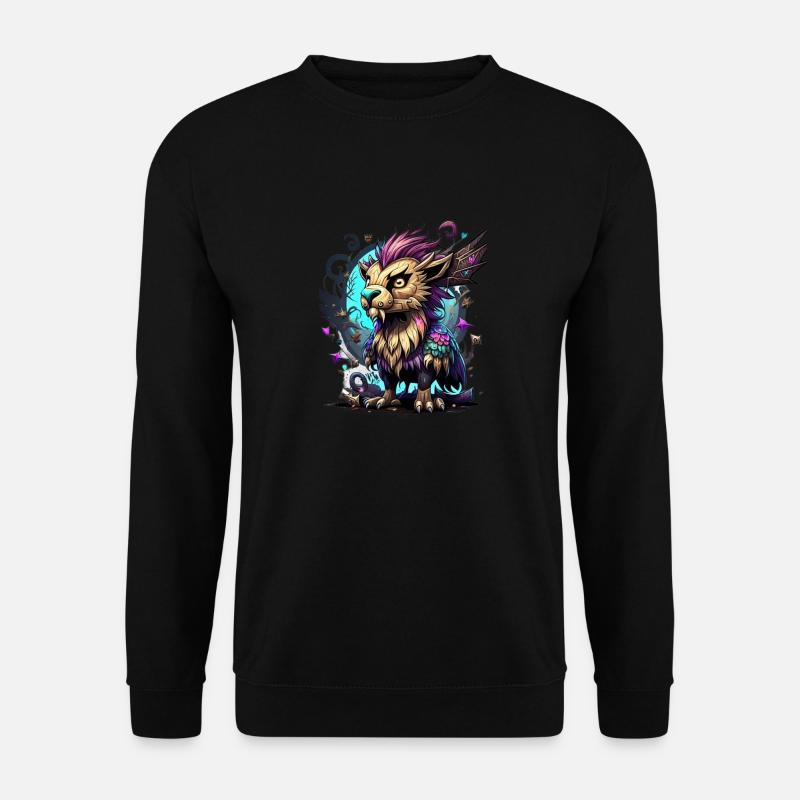 Graffiti Monster - Unisex Sweatshirt - black