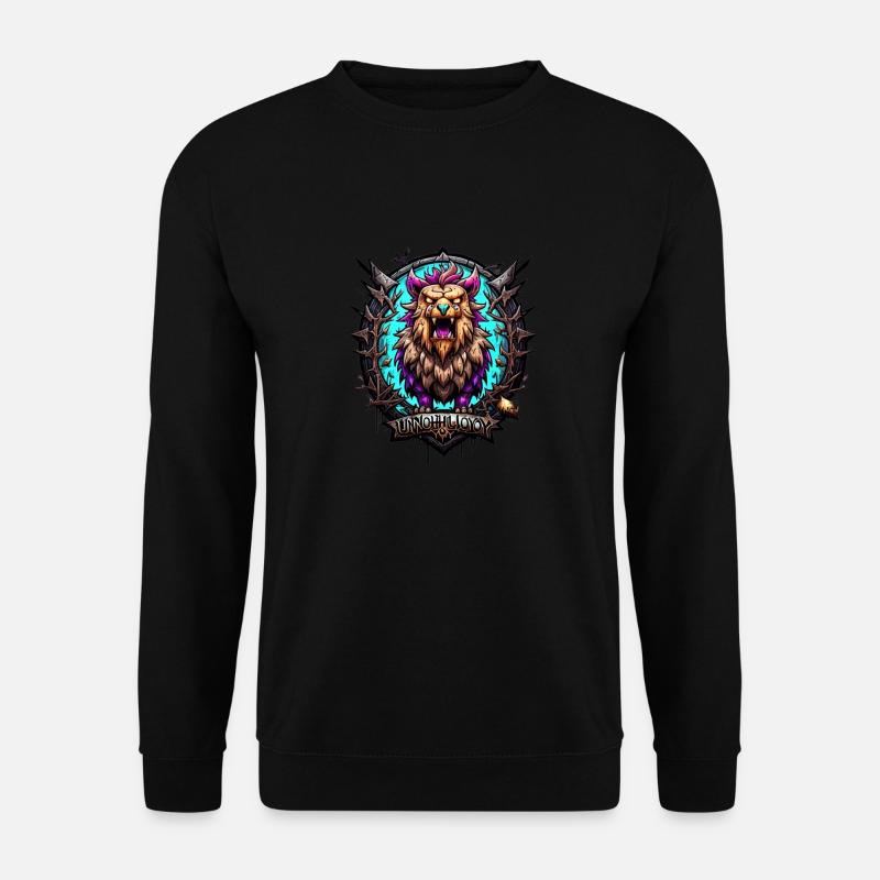 Graffiti Monster - Unisex Pullover - Schwarz