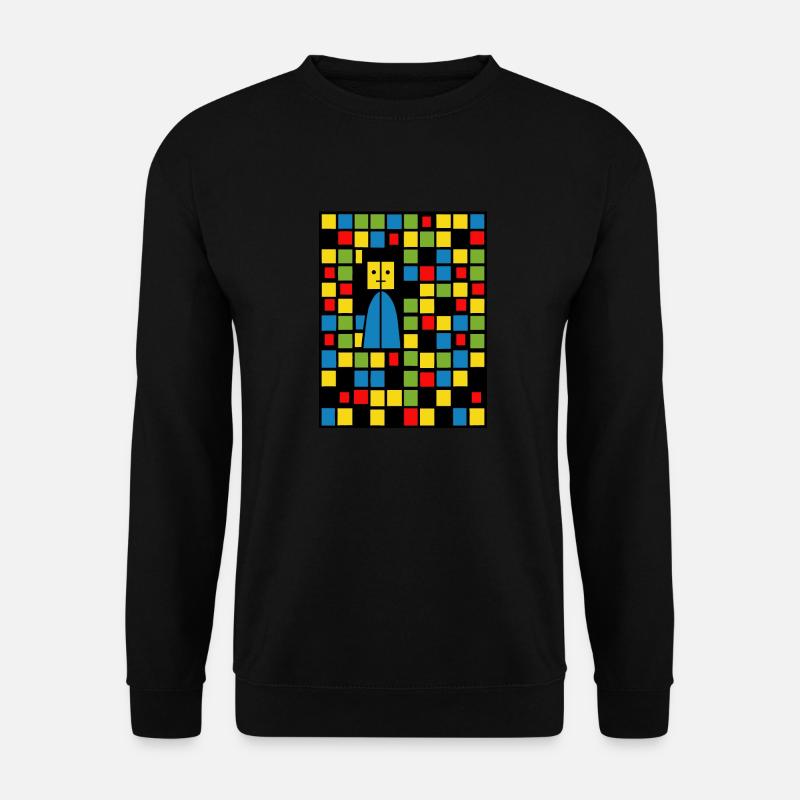 Game Over Retro Design - Unisex Pullover - Schwarz