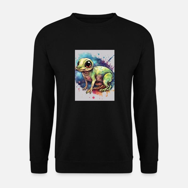 Mein Außerirdisches Haustier - Alien-T-Shirt - Unisex Pullover - Schwarz
