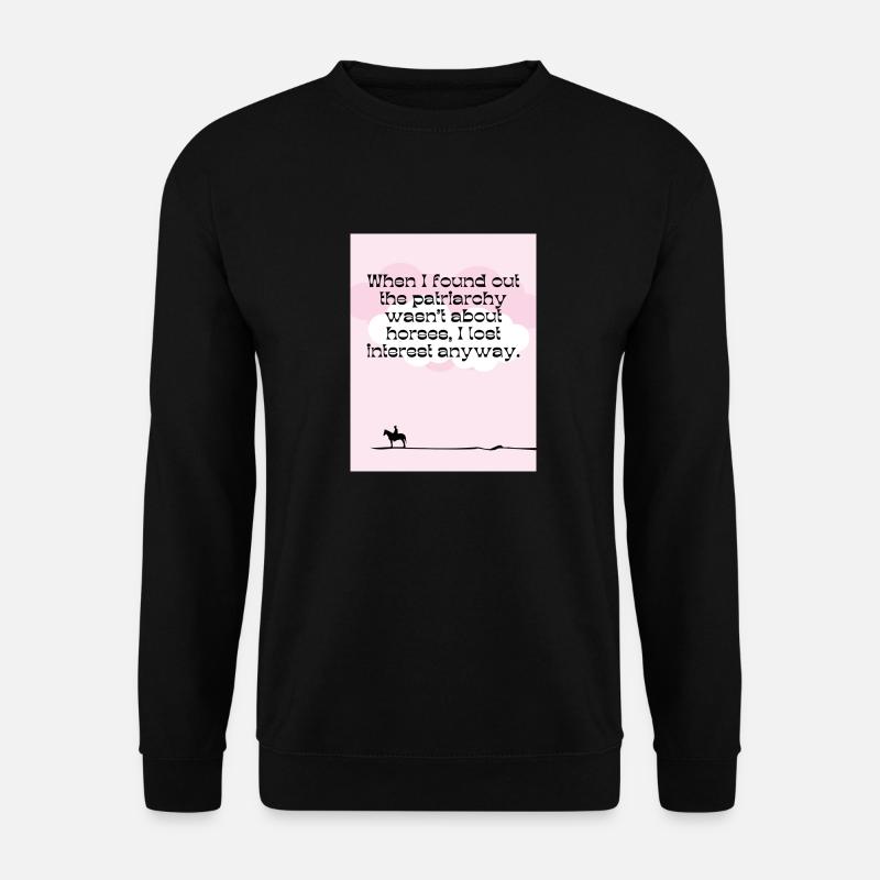 Kens Patriarchat - Unisex Pullover - Schwarz