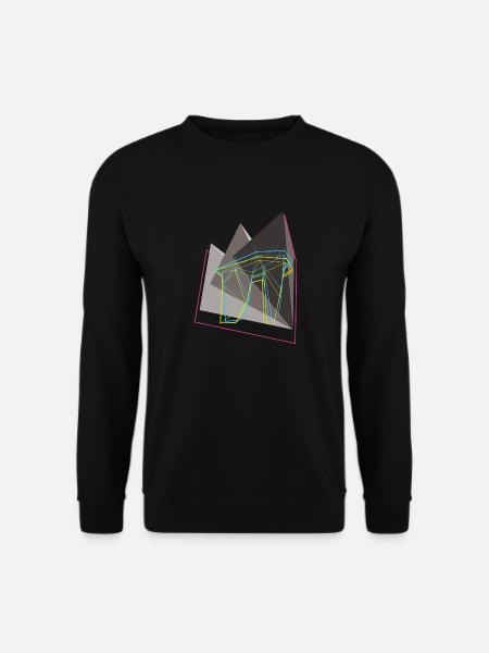funky climb 2.0 - Unisex Pullover - Schwarz