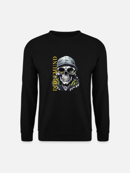 Dortmund T-Shirt Dortmunder Bekleidung - Unisex Pullover - Schwarz