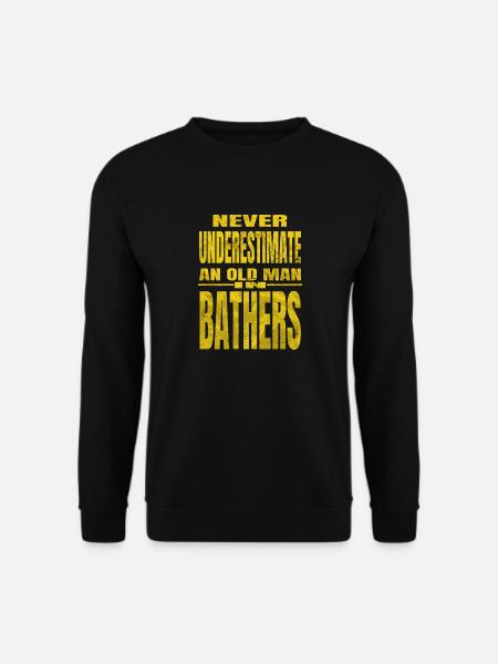 best mom ever mom water sport grandpa and fishing - Unisex Pullover - Schwarz