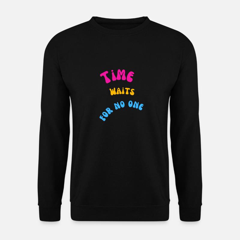 Heure - Sweat-shirt Unisexe - noir