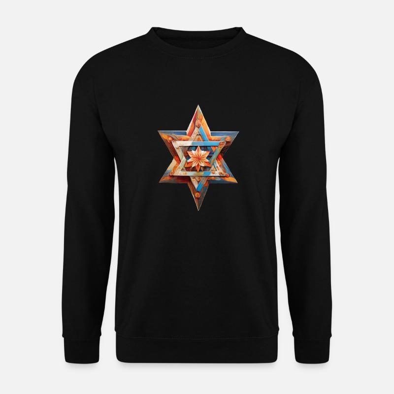 Israel Stand with Israel - Unisex Pullover - Schwarz