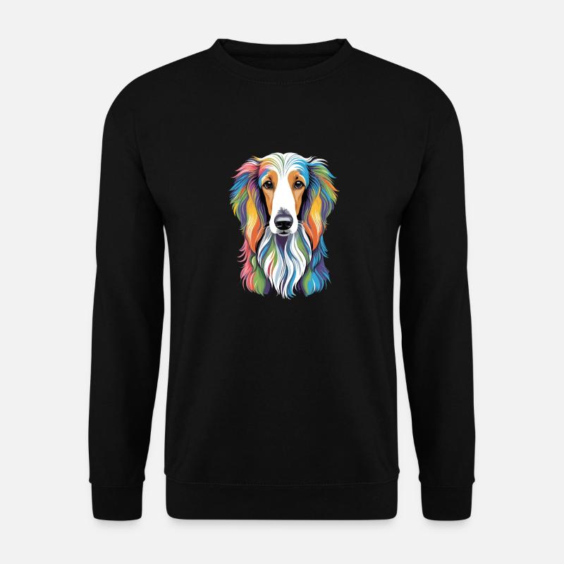 Afghanischer Windhund - Unisex Pullover - Schwarz