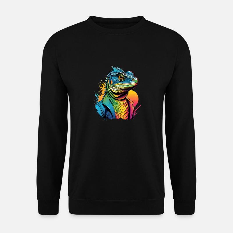Draco Lizard - Unisex Sweatshirt - black
