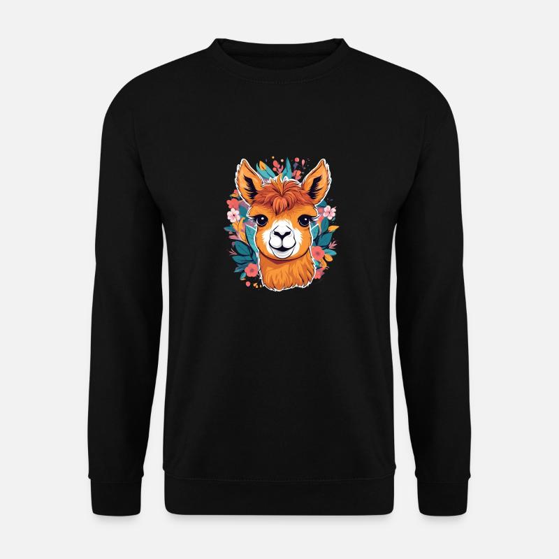 Alpaka - Unisex Pullover - Schwarz