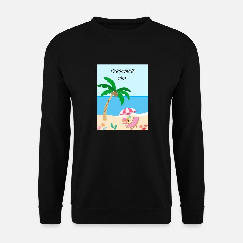Summer Love - Unisex Pullover - Schwarz