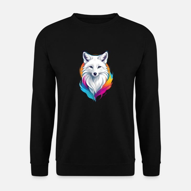 Polarfuchs - Unisex Pullover - Schwarz