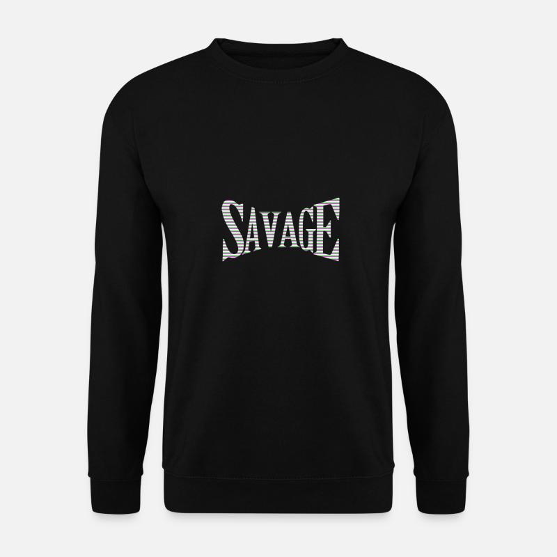 savage - Sweat-shirt Unisexe - noir