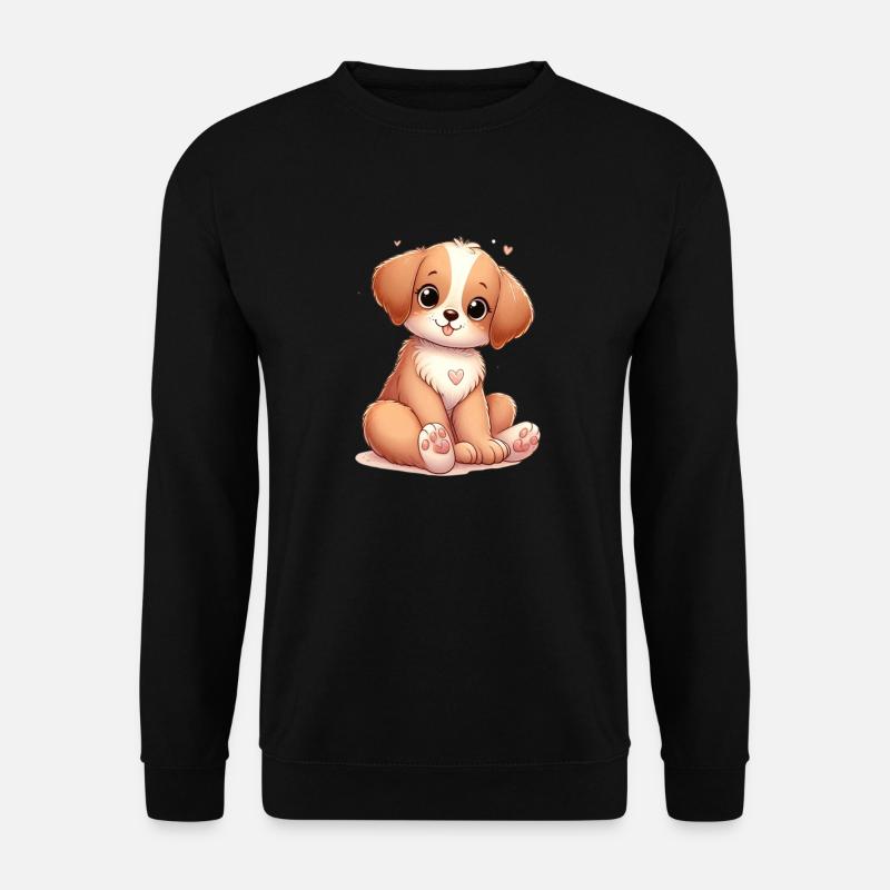 Hündchen - Unisex Pullover - Schwarz