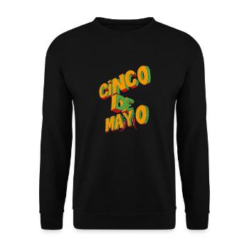 Conco de Mayo - Sweat-shirt Unisexe - noir - Devant - Alina (178cm) & Michal (187cm)