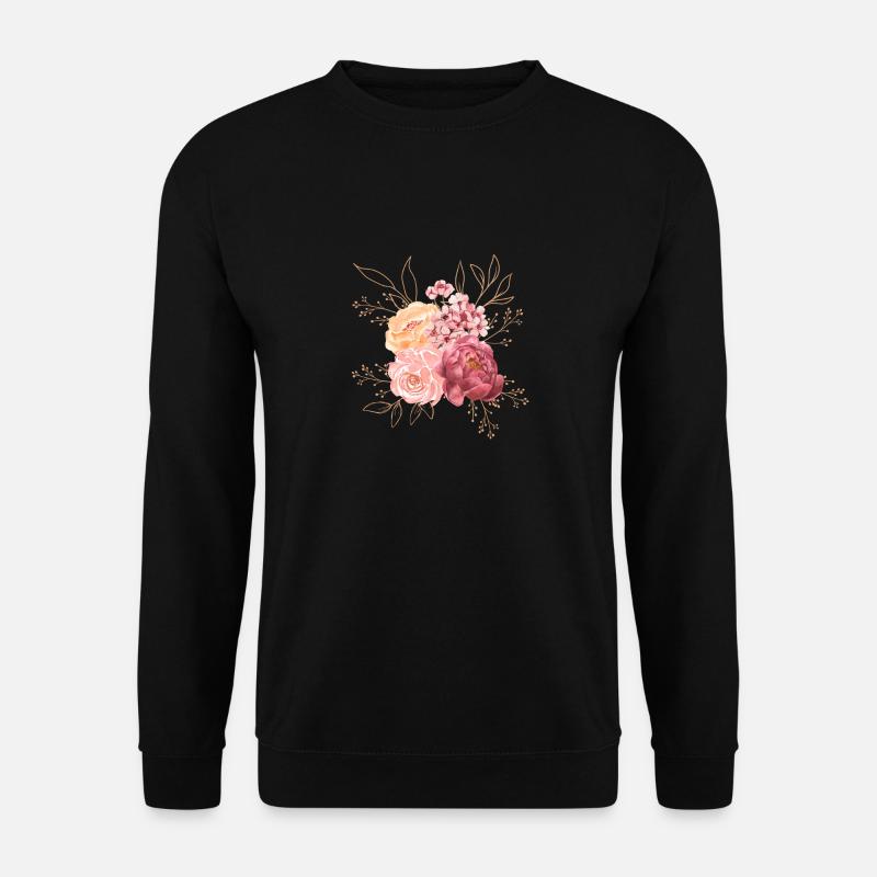 Blumenarrangement - Unisex Pullover - Schwarz