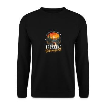 Randonnée en Forêt-Noire - Sweat-shirt Unisexe - noir - Devant - Alina (178cm) & Michal (187cm)