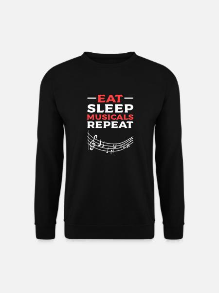 Theater Schauspiel Schauspieler Schauspielerin - Unisex Pullover - Schwarz