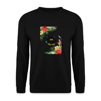 Les filles s’amusent - Sweat-shirt Unisexe - noir - Devant - Alina (178cm) & Michal (187cm)