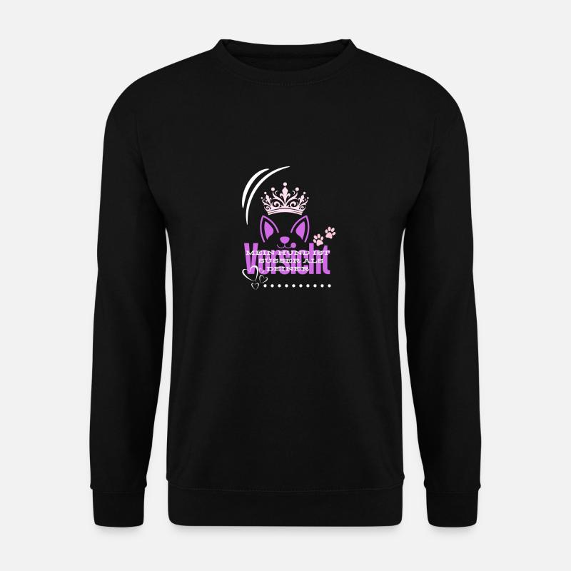 Vorsicht - Unisex Pullover - Schwarz