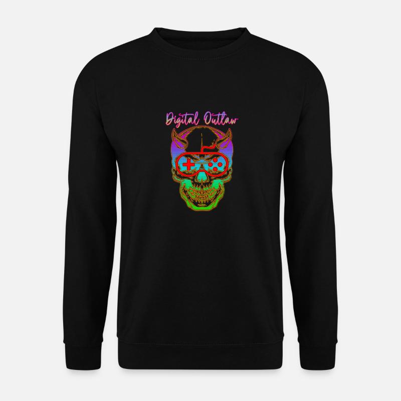 Digital Outlaw - Unisex Pullover - Schwarz