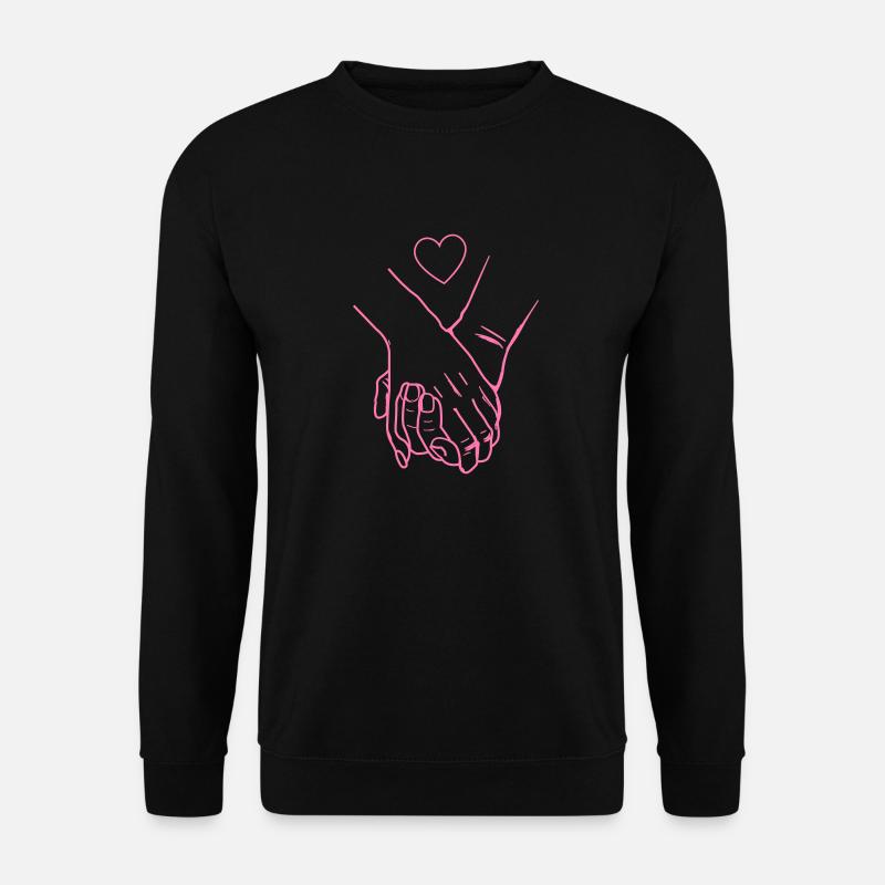 Hands Hearts - Unisex Sweatshirt - black