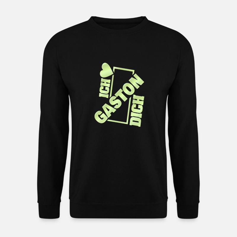 Gaston - Sweat-shirt Unisexe - noir