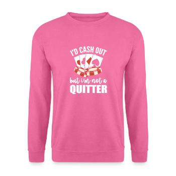 Blackjack Black Jack - Sweat-shirt Unisexe - rose - Devant