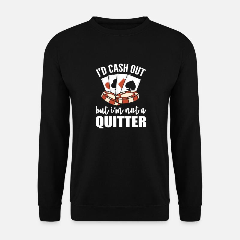 Blackjack Black Jack - Unisex Pullover - Schwarz