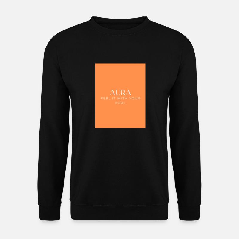AURA - Unisex Pullover - Schwarz