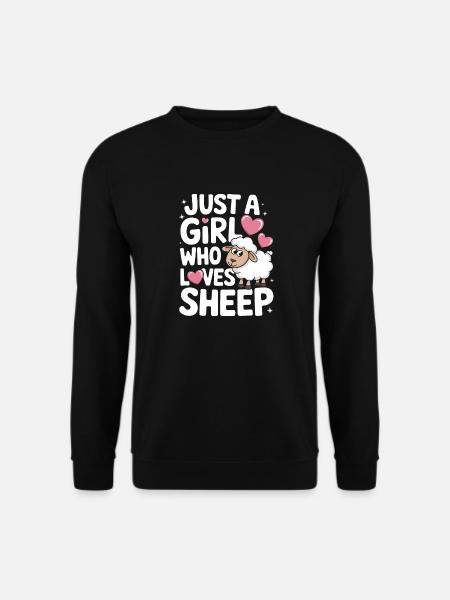 Sheep Sheep Farmer Lamb Farmer - Unisex Sweatshirt - black