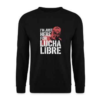 Action et look lutte - Sweat-shirt Unisexe - noir - Devant - Alina (178cm) & Michal (187cm)