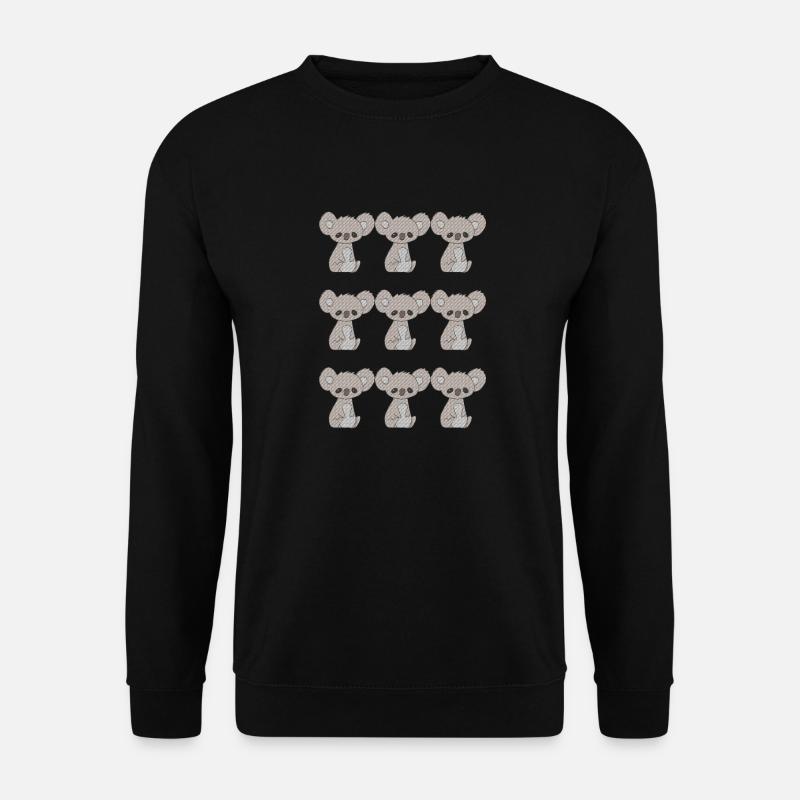 Koala 9fold - Unisex Sweatshirt - black