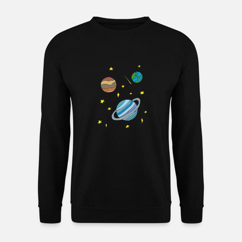 galaxy - Unisex Pullover - Schwarz