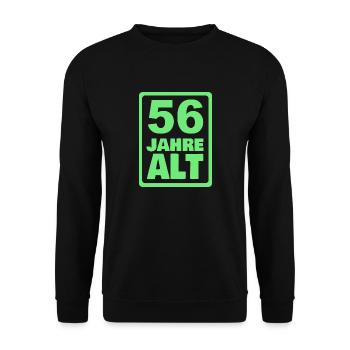 56 - Unisex Pullover - Schwarz - Vorne - Alina (178cm) & Michal (187cm)