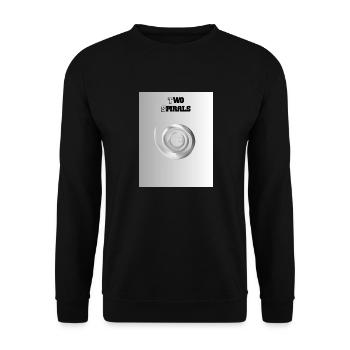 Two Spirals- Spirale - Sweat-shirt Unisexe - noir - Devant - Alina (178cm) & Michal (187cm)