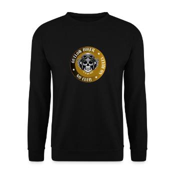 BITARD OUTLOW - Sweat-shirt Unisexe - noir - Devant - Alina (178cm) & Michal (187cm)