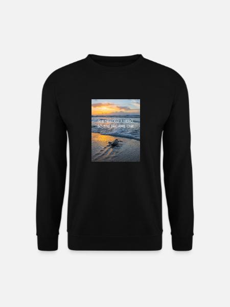 She needed a hero - Unisex Pullover - Schwarz